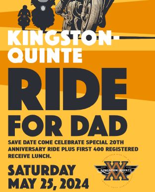 2024 Kingston- Quinte Motorcycle Ride for Dad Image