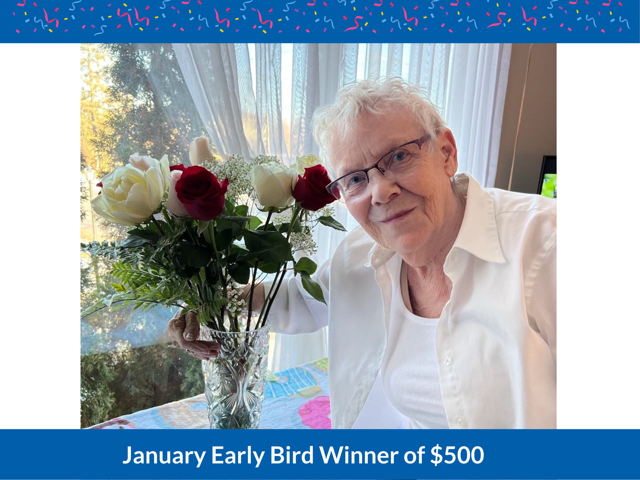 January Early Bird Winner #2