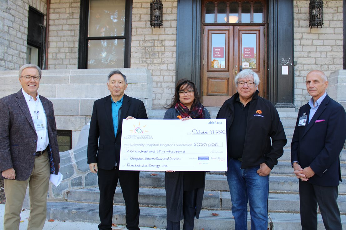 Indigenous-Owned Electricity Company Gives Back to Celebrate 50-Year Partnership with Kingston Hospitals Image