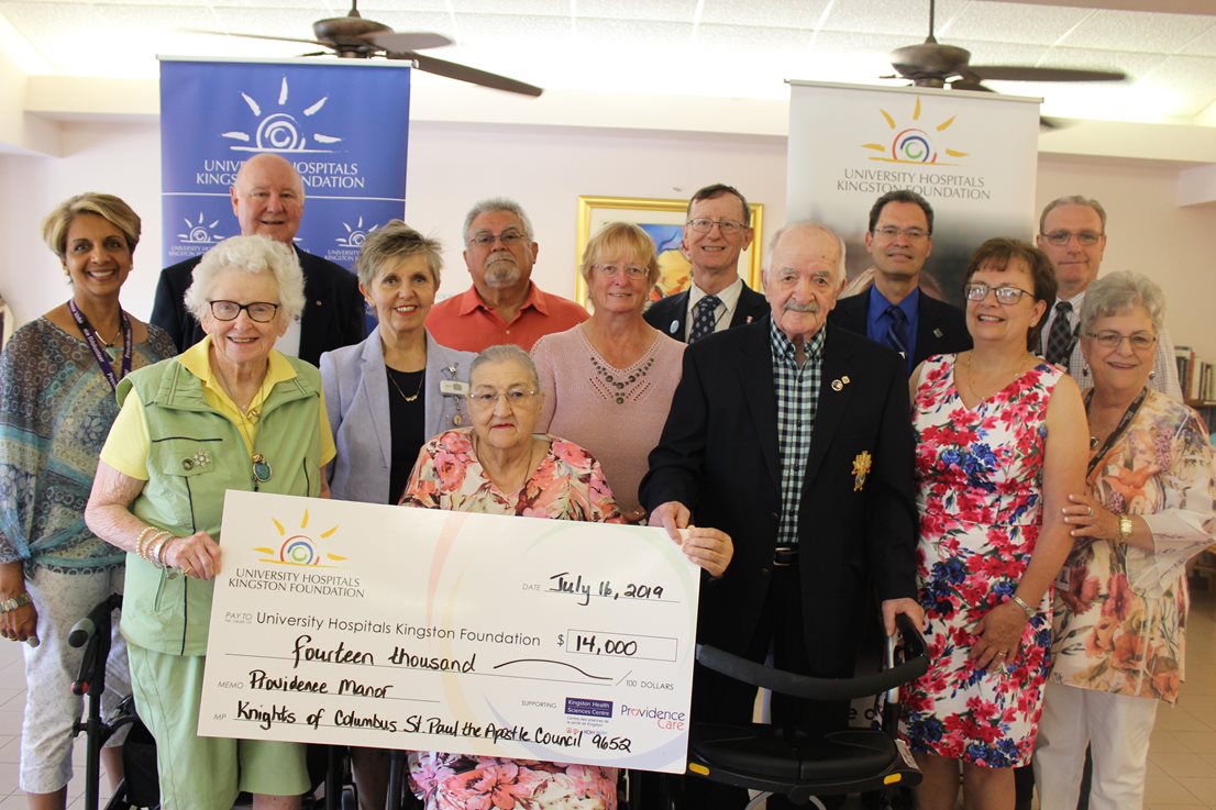 Knights Of Columbus Score Hole in One, Raising $14,000 for Providence Manor Redevelopment Project Image