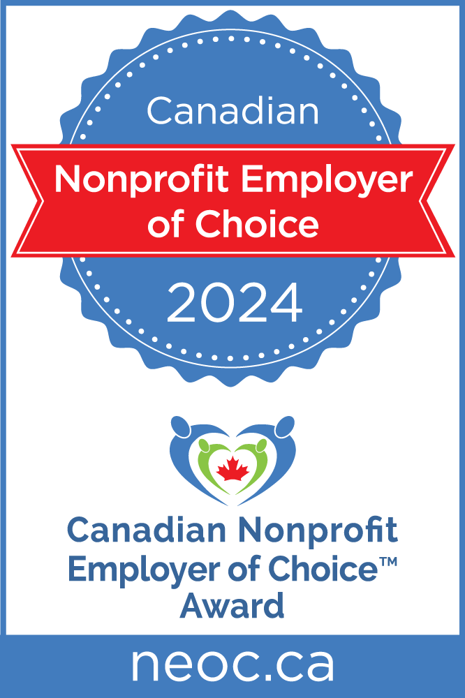 Nonprofit Employer of Choice 2024 Award graphic.